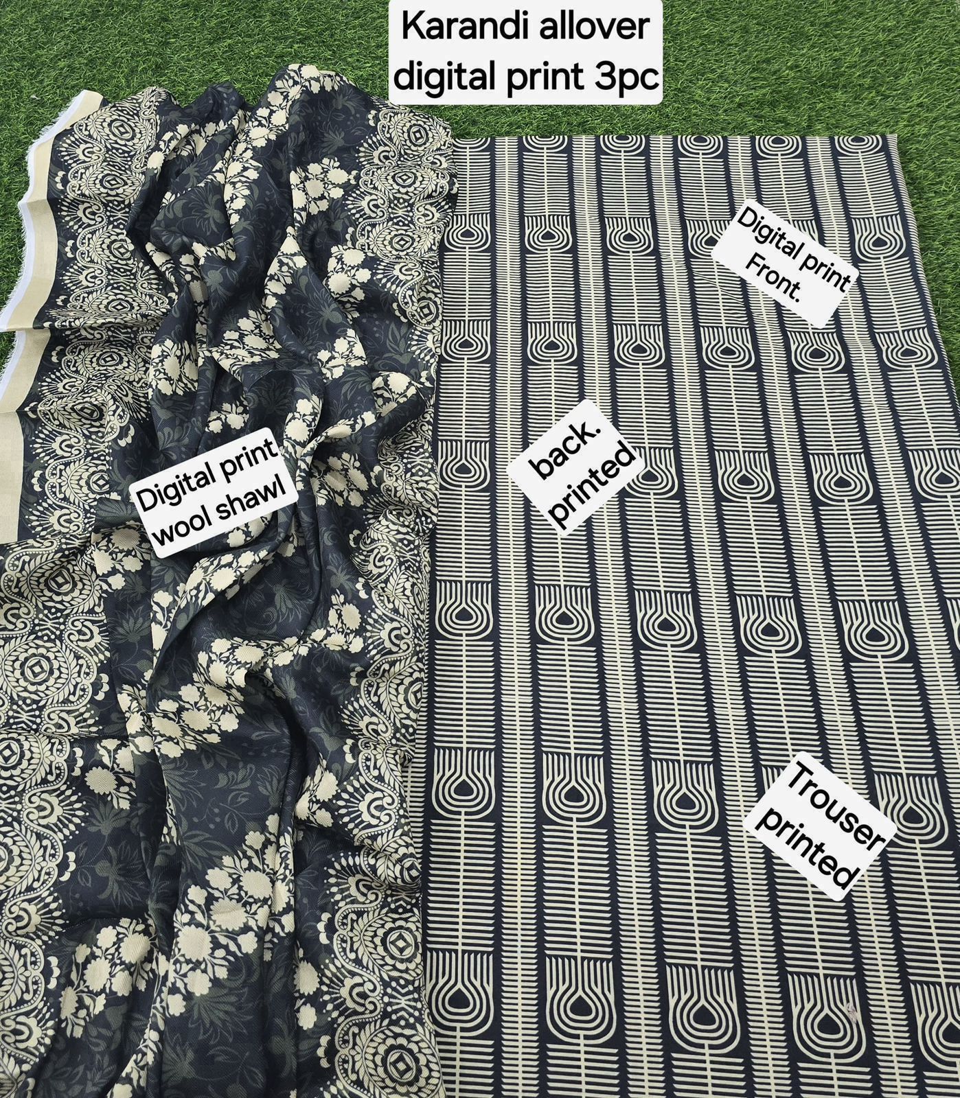 BIN SAEED KARANDI 3pc