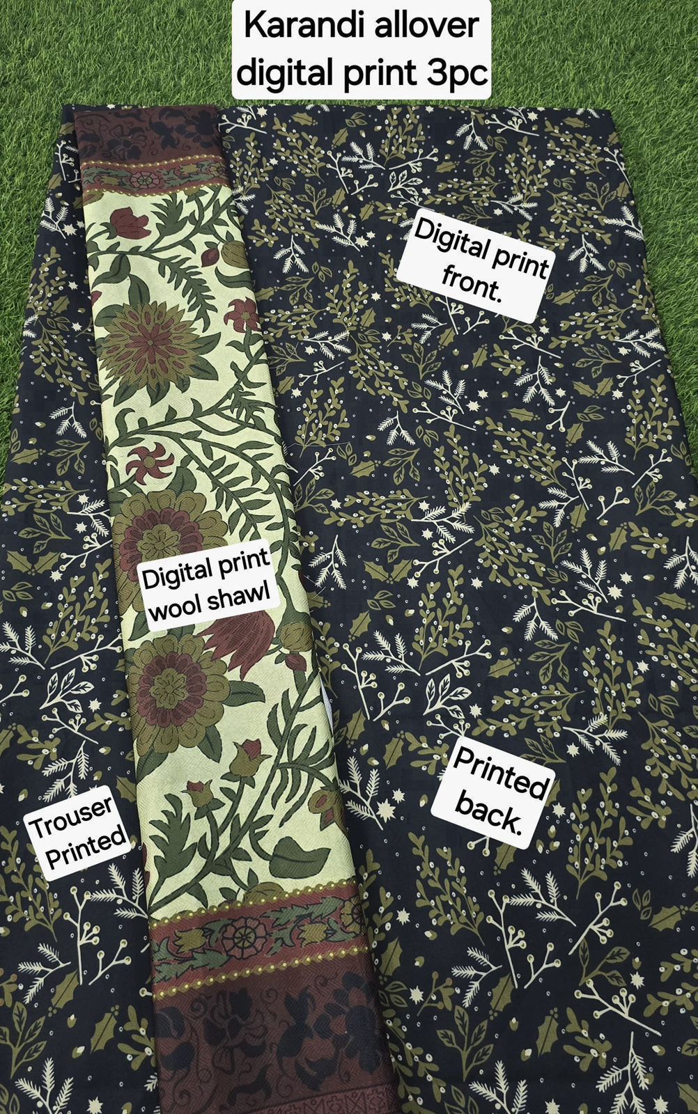 BIN SAEED KARANDI 3pc