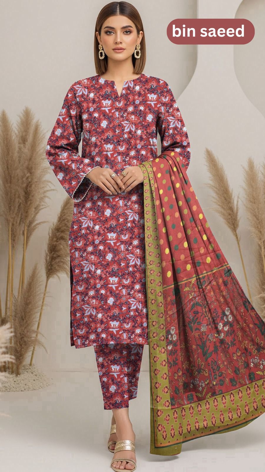 BIN SAEED KARANDI 3pc