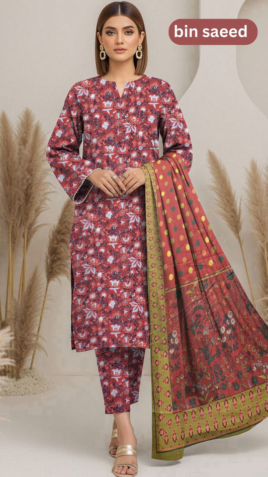 BIN SAEED KARANDI 3pc