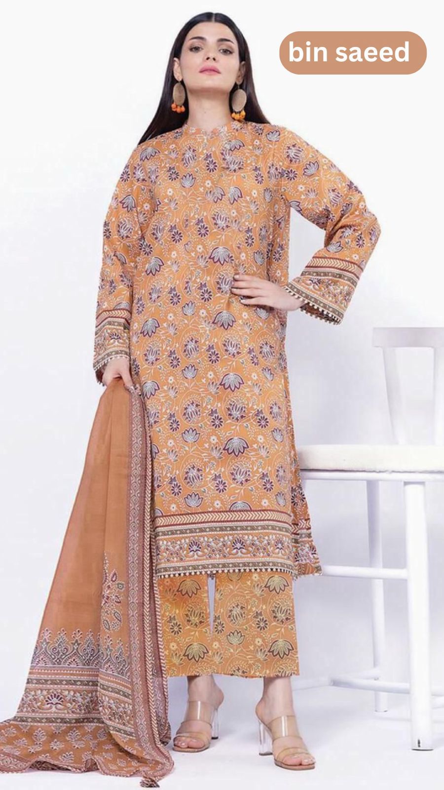 BIN SAEED KARANDI 3pc