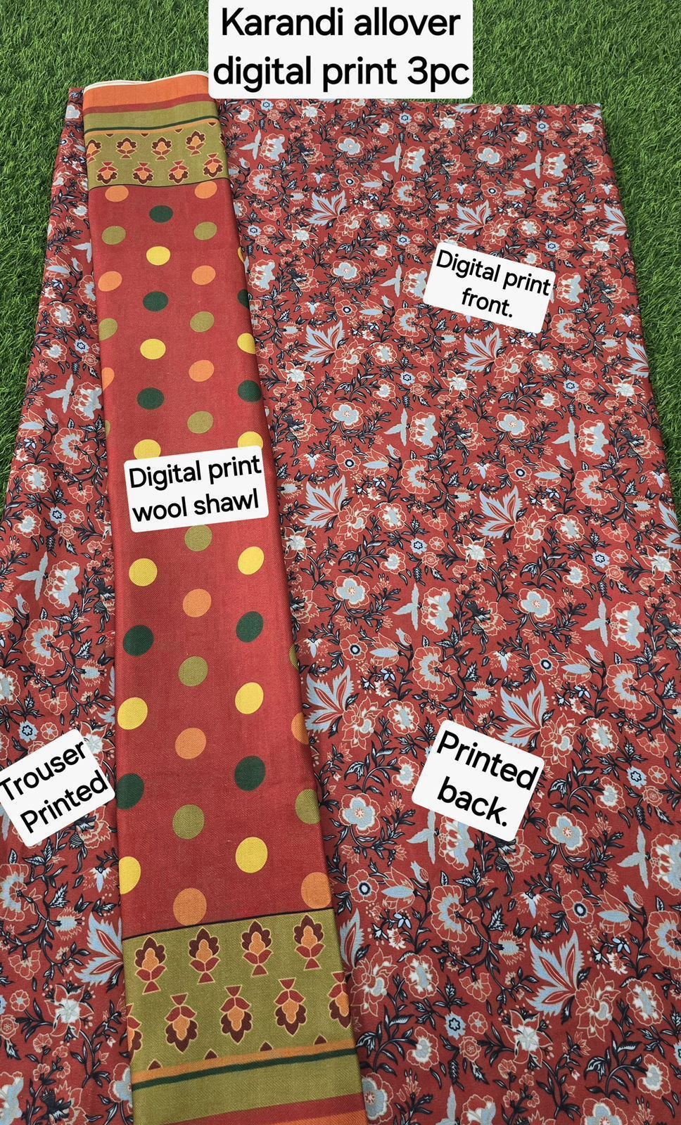 BIN SAEED KARANDI 3pc