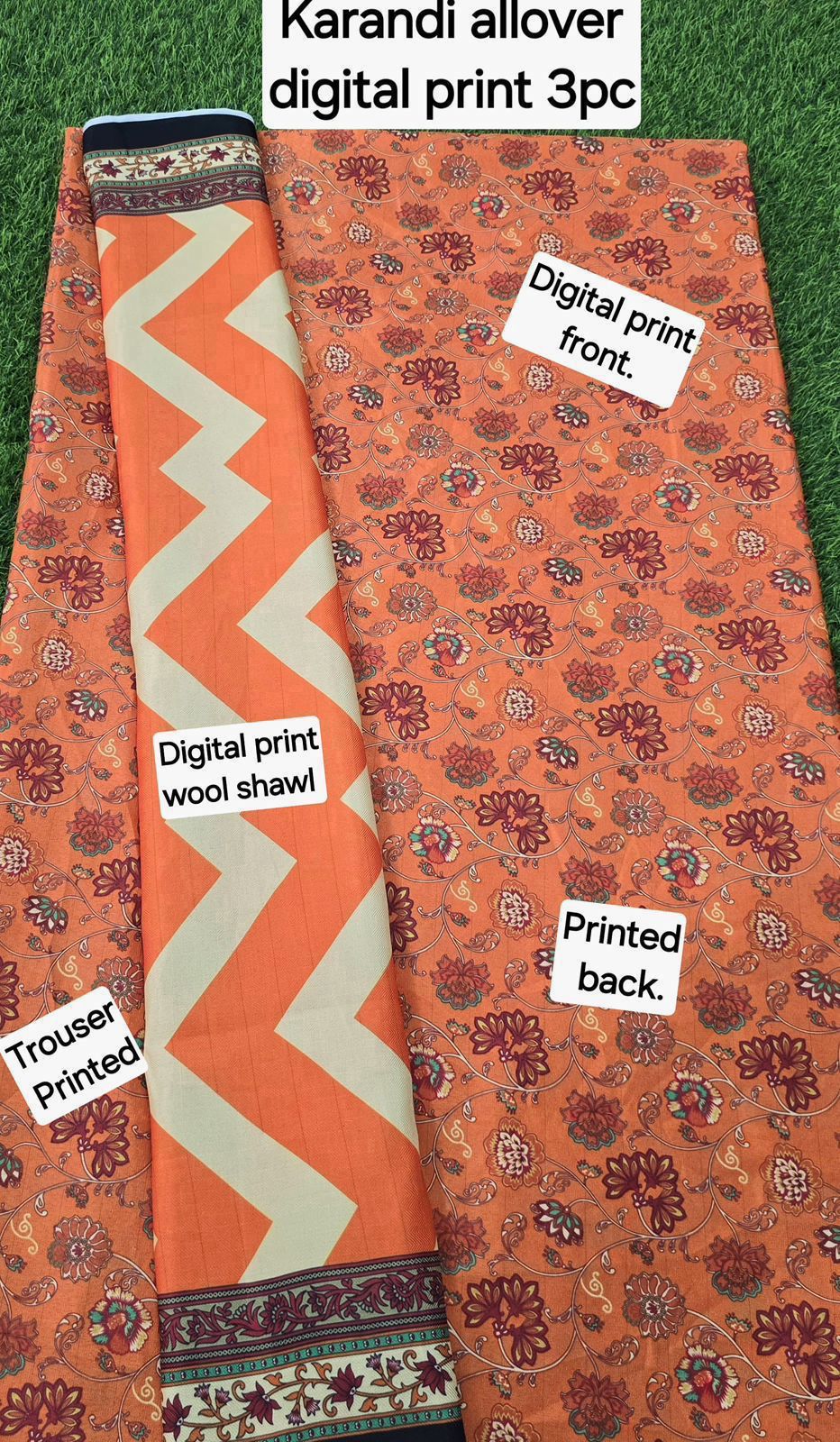 BIN SAEED KARANDI 3pc