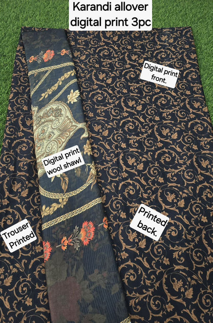 BIN SAEED KARANDI 3pc